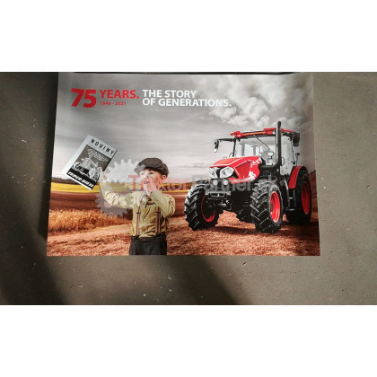 Plagat Zetor 75 - 888 201 145