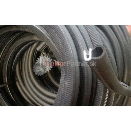 Okenné tes. skla metráž- väčšie oko 13,8mm(D) naražačka, kovový kord - 6011 7962.053