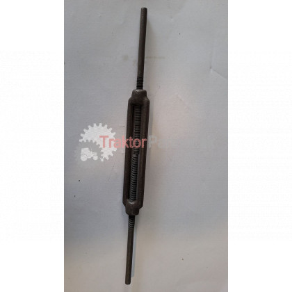 Napínacia svorka M6 x 110 mm, s 2 zváracími koncami, Tvrdosť C15 Čierná oceľ/verzinkt, DIN1480 - 00942140