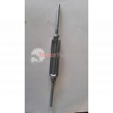 Napínacia svorka M8 x 110 mm, s 2 zváracími koncami, Tvrdosť C15 Čierná oceľ/verzinkt, DIN1480