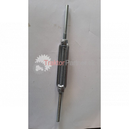Napínacia svorka M8 x 110 mm, s 2 zváracími koncami, Tvrdosť C15 Čierná oceľ/verzinkt, DIN1480 - 00942141