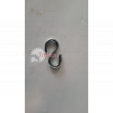 S-Hák Dm 5 x 45 x 5 mm Pozinkovaná oceľ