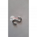 S-Hák Dm 3 x 25 x 3,5 mm Pozinkovaná oceľ