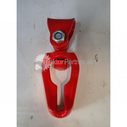 Klzná spona otočná obojtranne [7/8 tr.10 červená 50kN] - #2162.052