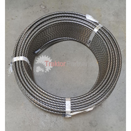 Lano 8mm;  metraž, drôt; VALCOVANE - 8000.051