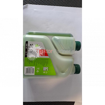 Olej motorový 2T 500ml zelený [NEVADA, do dvojtaktných motorovs davkovacou fľaškou] - 00771637